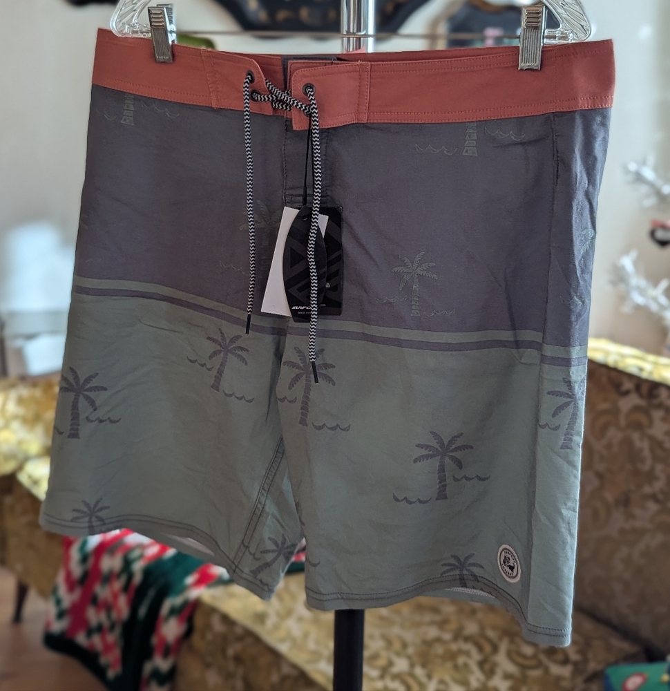 NWT Surfcuz Boardshorts size 34
